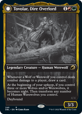 Tovolar, Dire Overlord (246) [Innistrad: Double Feature]