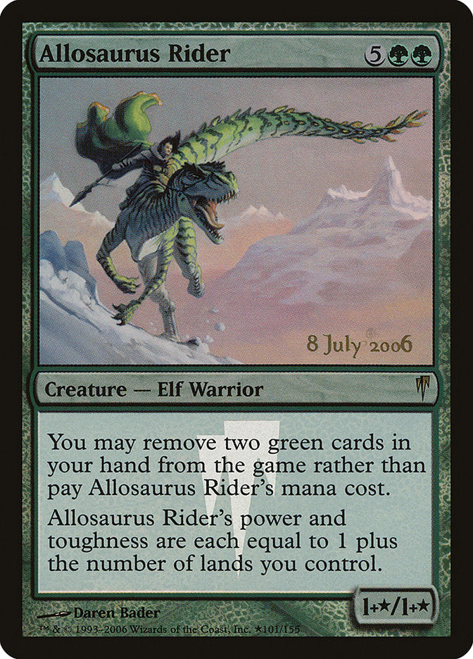 Allosaurus Rider (101) [Prerelease Cards]