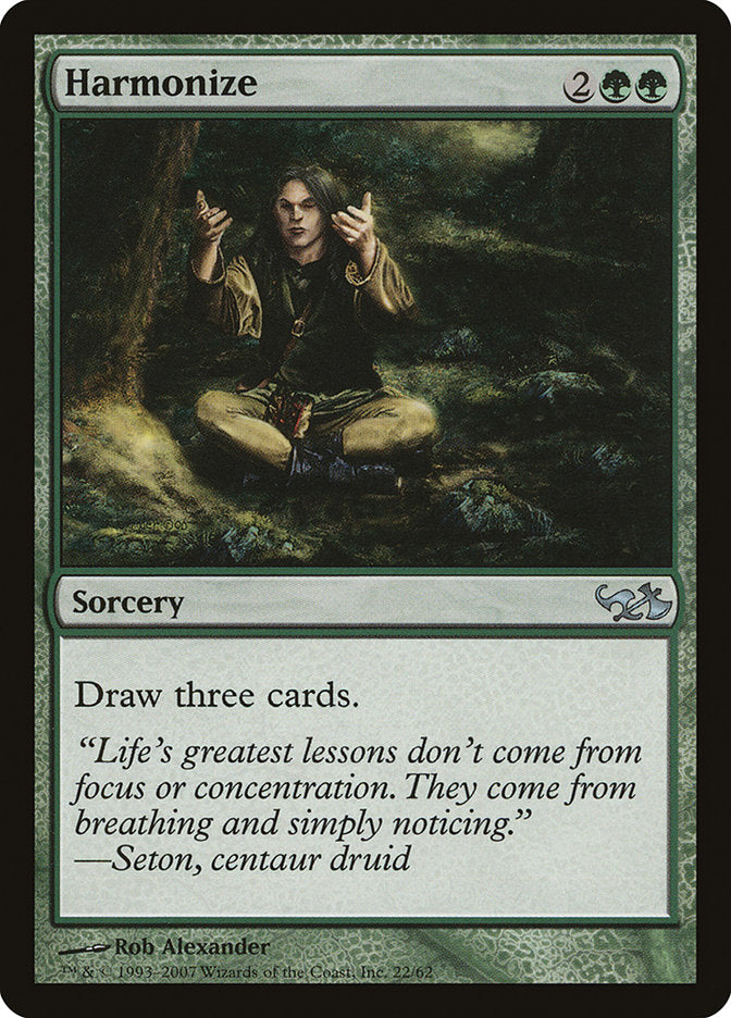 Harmonize (22) [Duel Decks: Elves vs. Goblins]