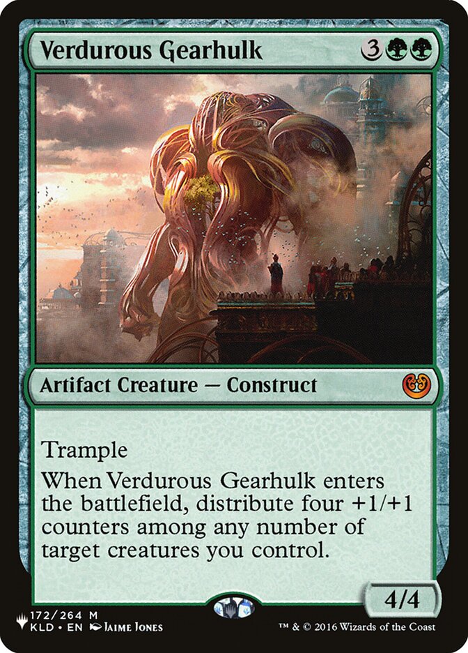 Verdurous Gearhulk (172/264) [The List Reprints]