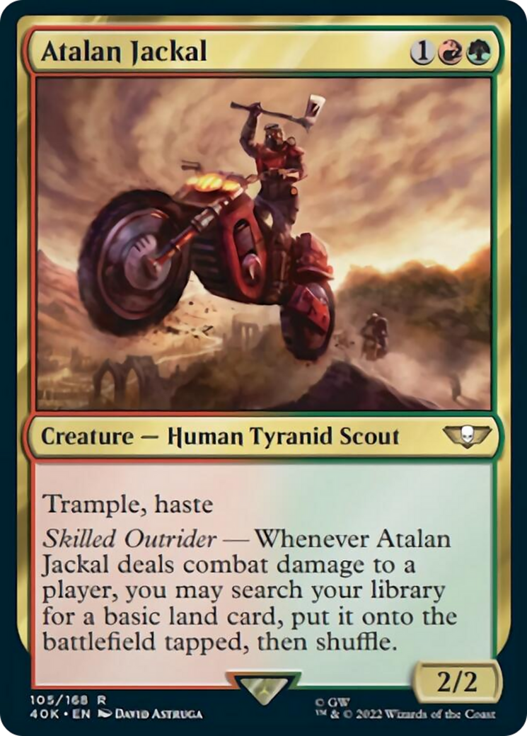 Atalan Jackal (Surge Foil) (105) [Universes Beyond: Warhammer 40,000]