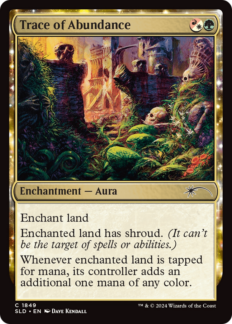 Trace of Abundance (1849) [Secret Lair Drop Series]