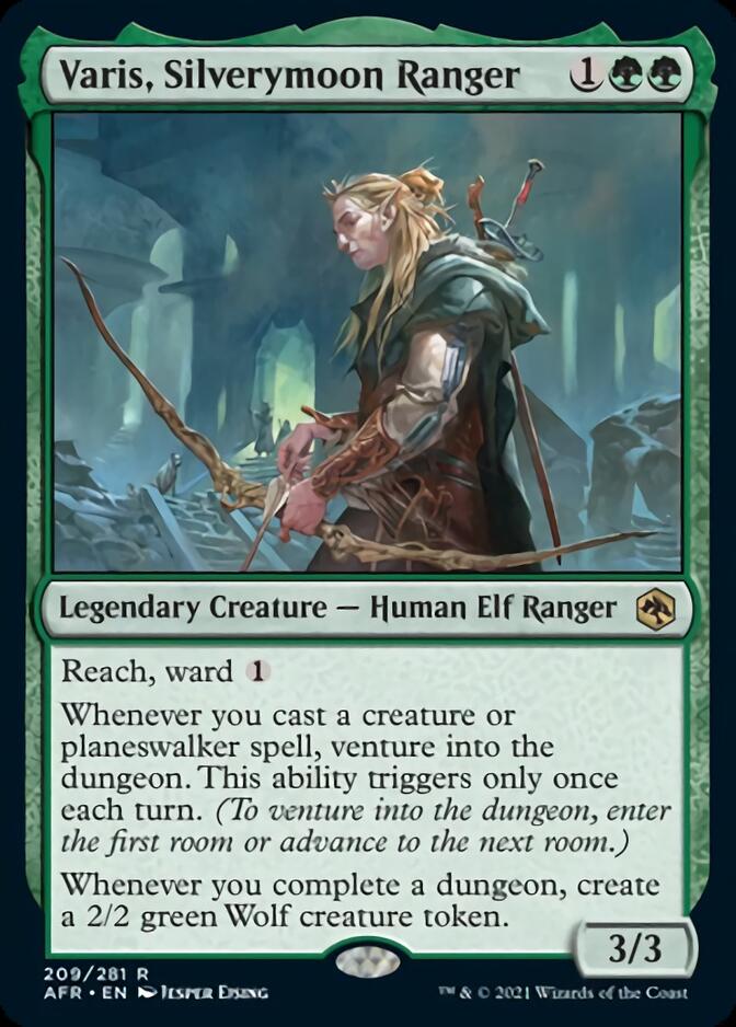 Varis, Silverymoon Ranger (209) [Adventures in the Forgotten Realms]