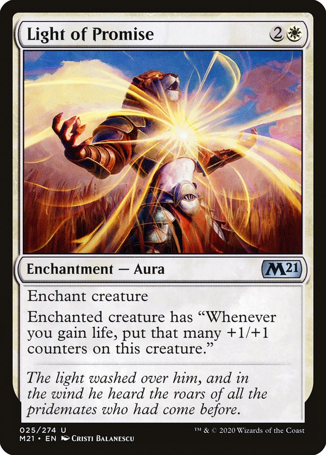 Light of Promise (25) [Core Set 2021]