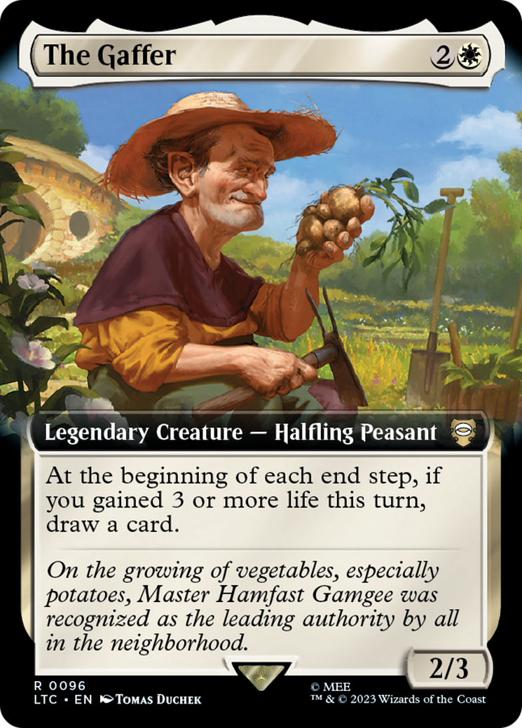 The Gaffer (Extended Art) (96) [Commander: The Lord of the Rings: Tales of Middle-earth]