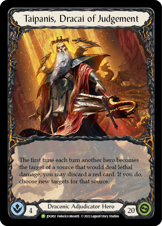 Taipanis, Dracai of Judgement - JDG002 (JDG002) [Flesh and Blood: Promo Cards]