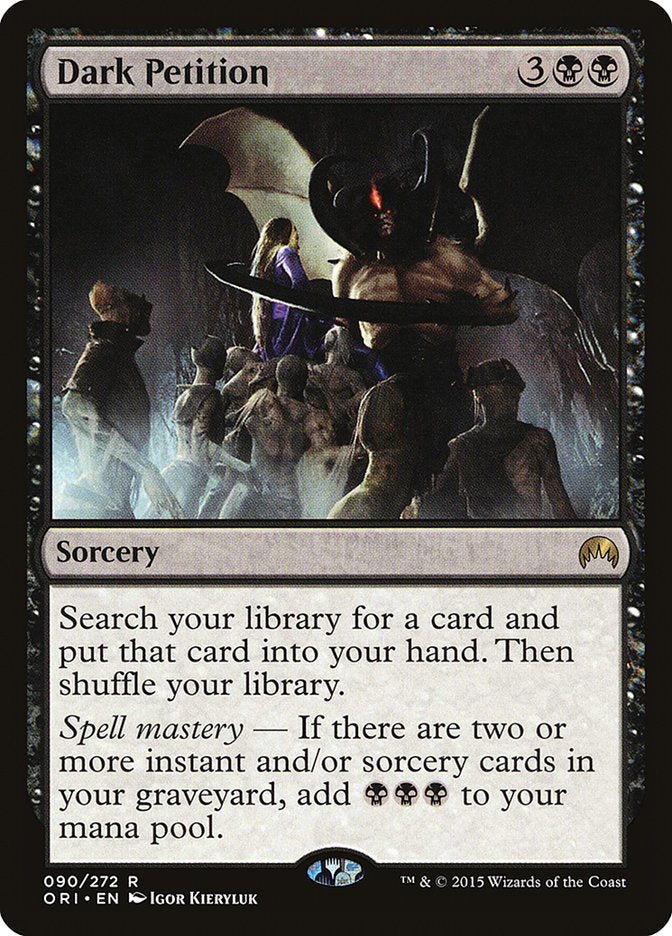 Dark Petition (90) [Magic Origins]