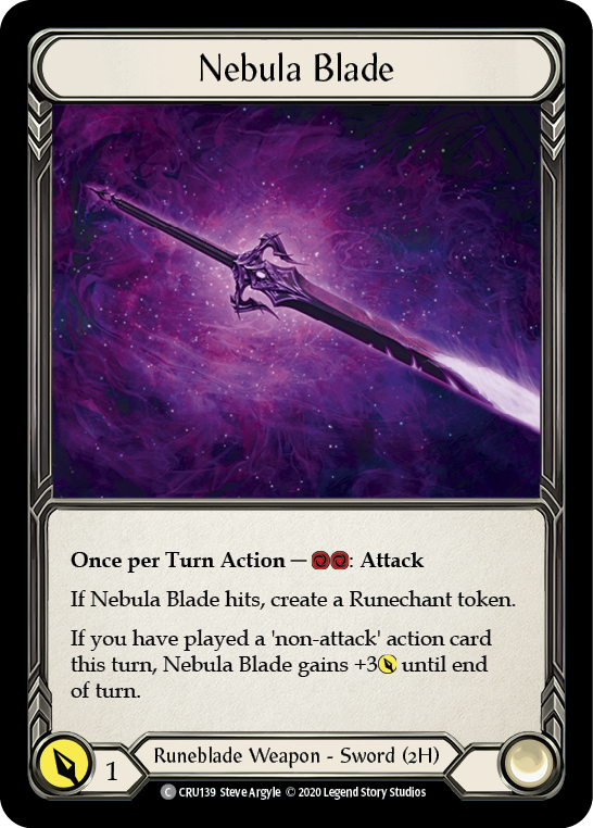 Nebula Blade (CRU139) [Crucible of War]
