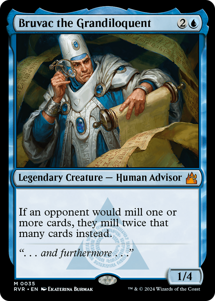 Bruvac the Grandiloquent (35) [Ravnica Remastered]