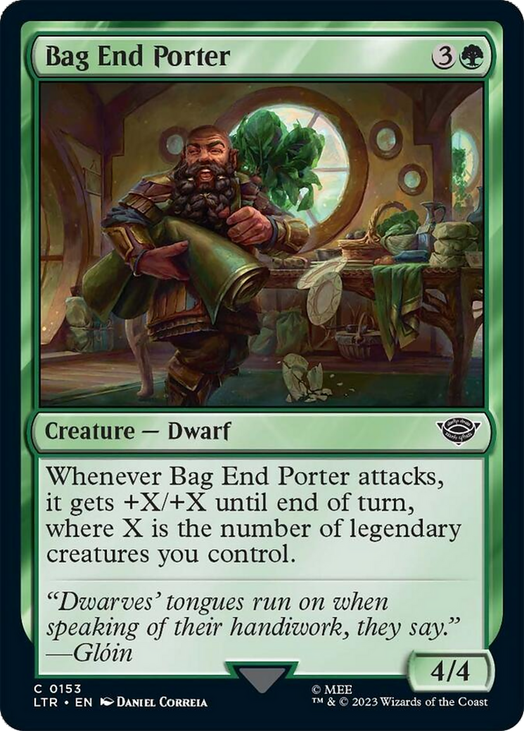 Bag End Porter (153) [Universes Beyond: The Lord of the Rings: Tales of Middle-earth]