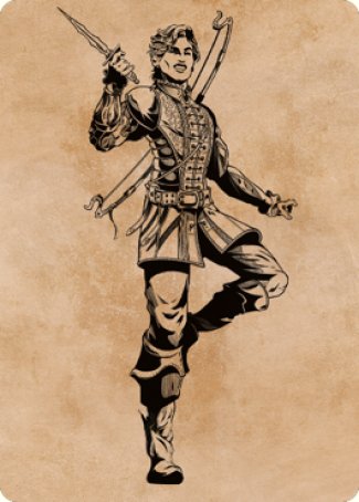Astarion, the Decadent Art Card (62) [Art Series: Commander Legends: Battle for Baldur's Gate]