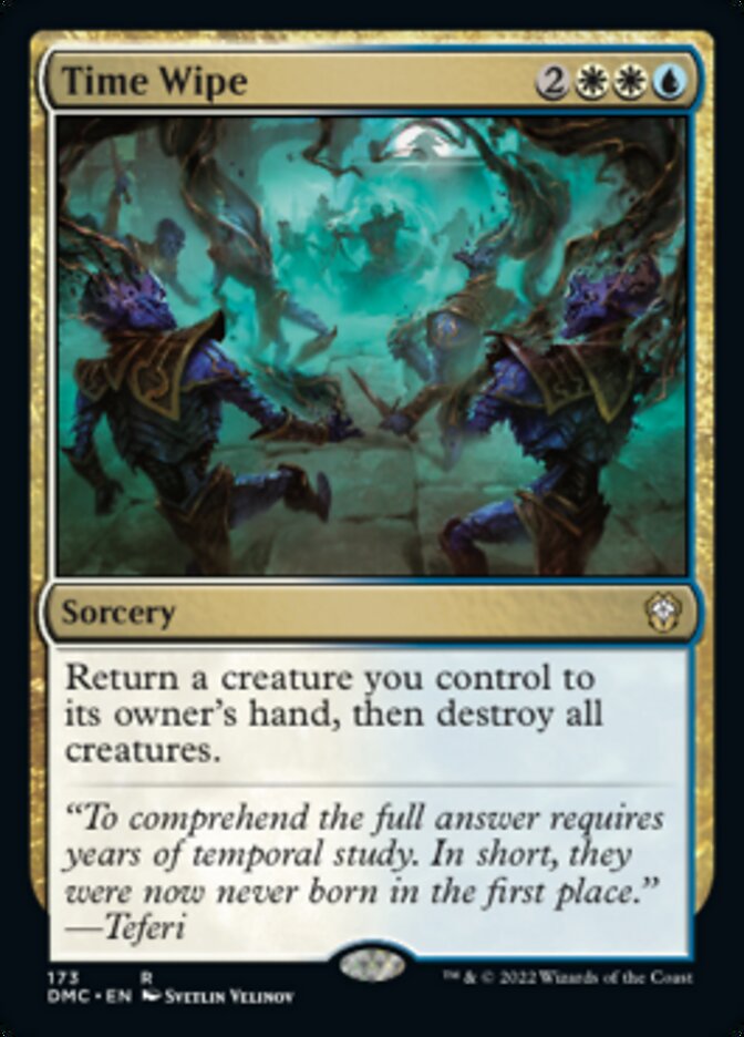 Time Wipe (173) [Commander: Dominaria United]