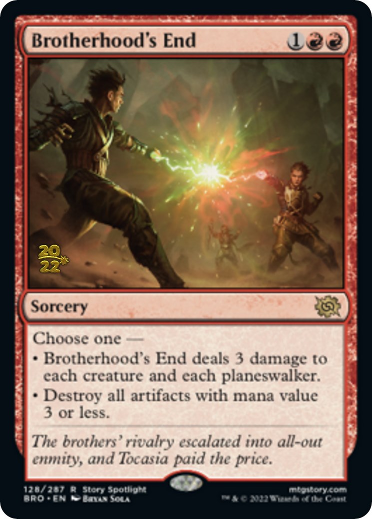 Brotherhood's End (128) [Prerelease Cards]