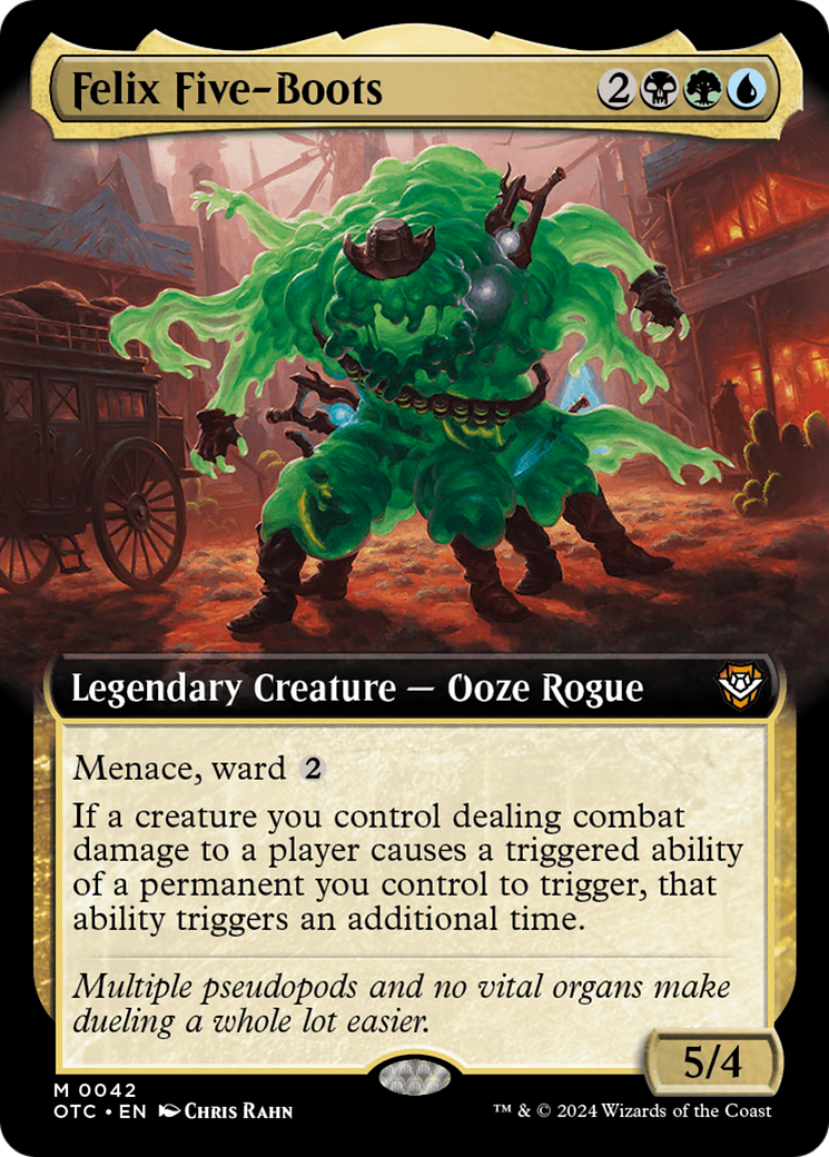 Felix Five-Boots (Extended Art) (42) [Commander: Outlaws of Thunder Junction]