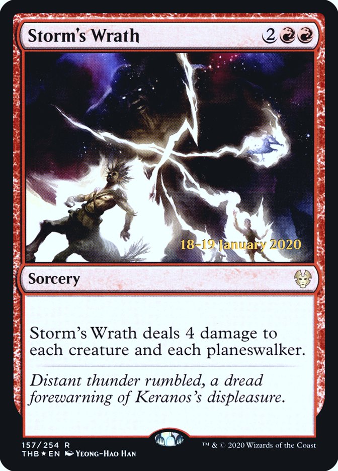 Storm's Wrath (157) [Prerelease Cards]