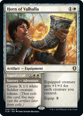Horn of Valhalla (26) [Commander Legends: Battle for Baldur's Gate]