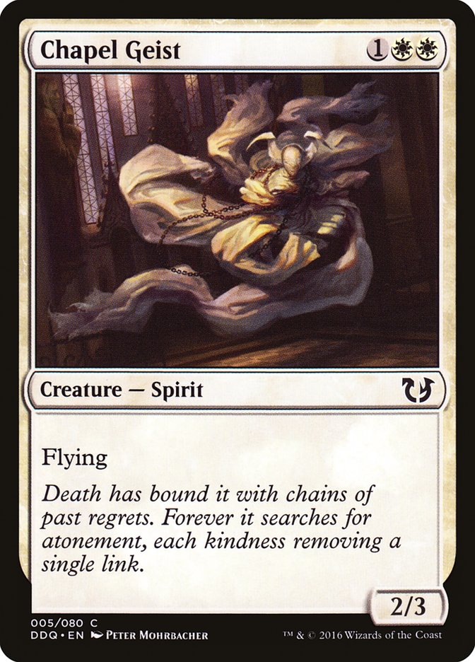 Chapel Geist (5) [Duel Decks: Blessed vs. Cursed]