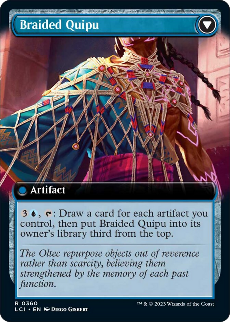 Braided Net (Extended Art) (360) [The Lost Caverns of Ixalan]