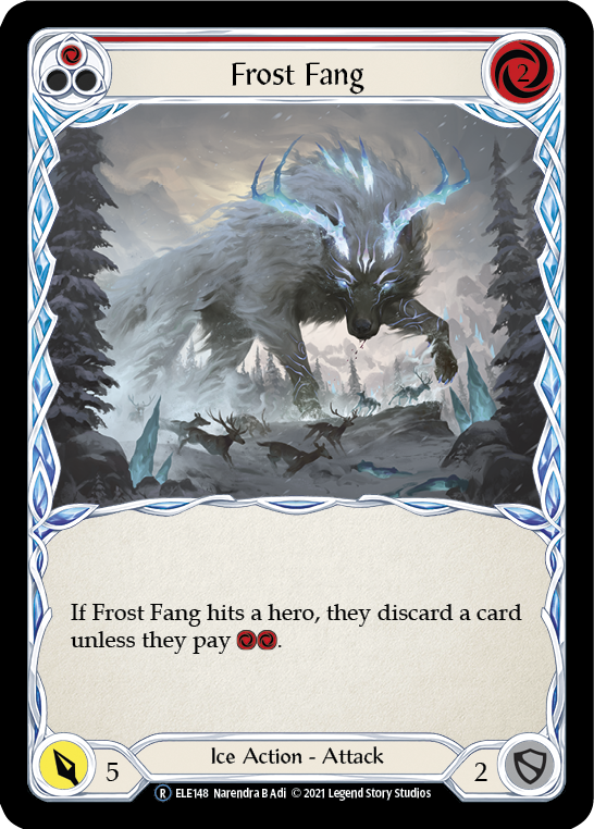 Frost Fang (Red) (ELE148) [Tales of Aria]