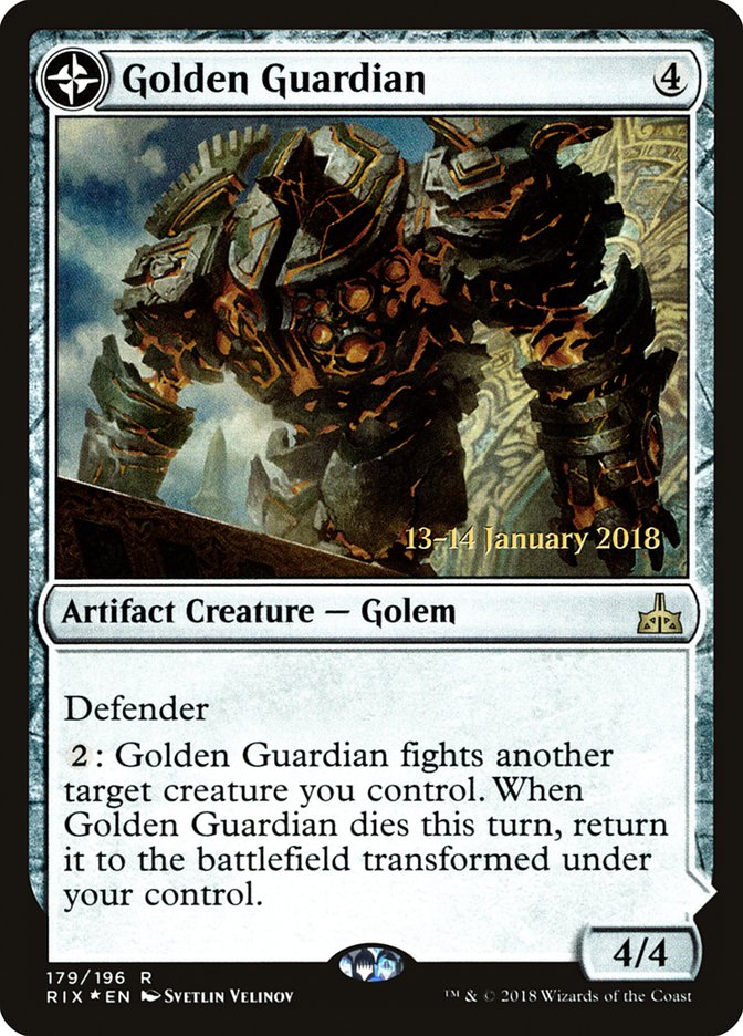 Golden Guardian (179) [Prerelease Cards]