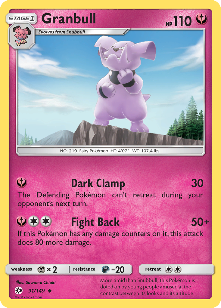Granbull (91/149) [SM Base Set]