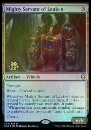 Mighty Servant of Leuk-o (324) [Prerelease Cards]