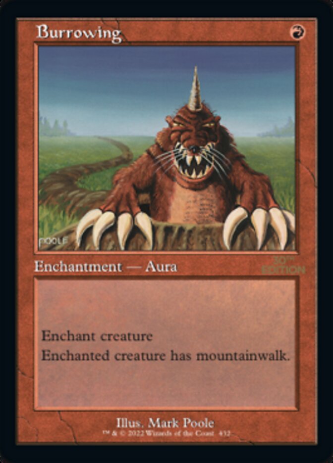 Burrowing (Retro Frame) (432) [30th Anniversary Edition]