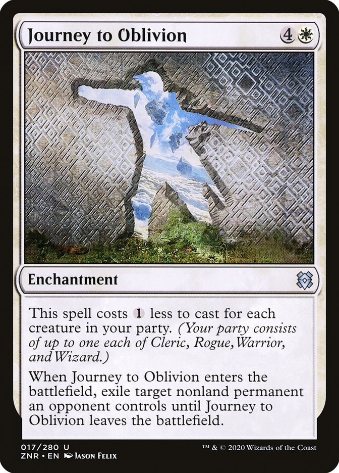 Journey to Oblivion (17) [Zendikar Rising]