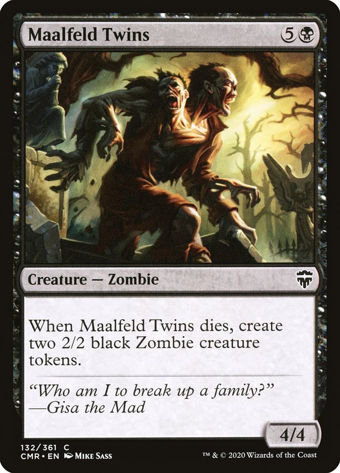 Maalfeld Twins (132) [Commander Legends]