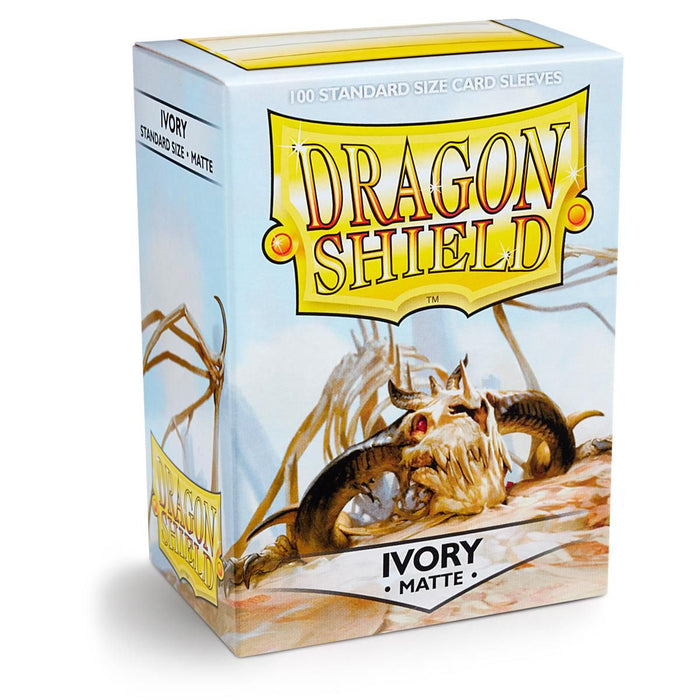 Dragon Shield: Standard 100ct Sleeves - Ivory (Matte)