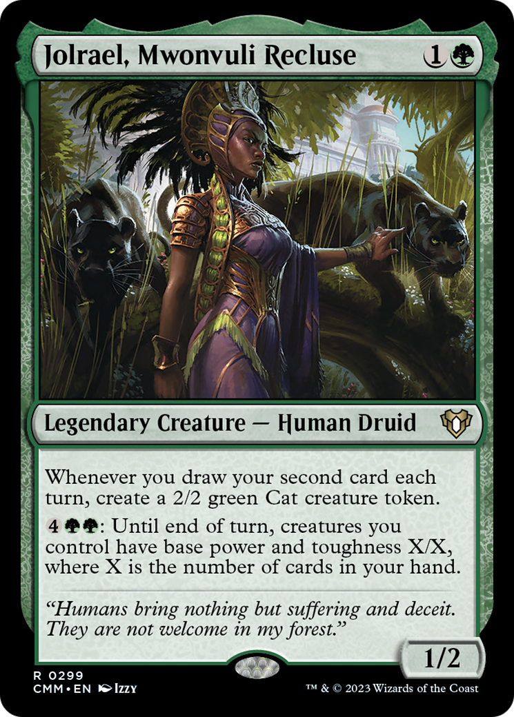 Jolrael, Mwonvuli Recluse (299) [Commander Masters]