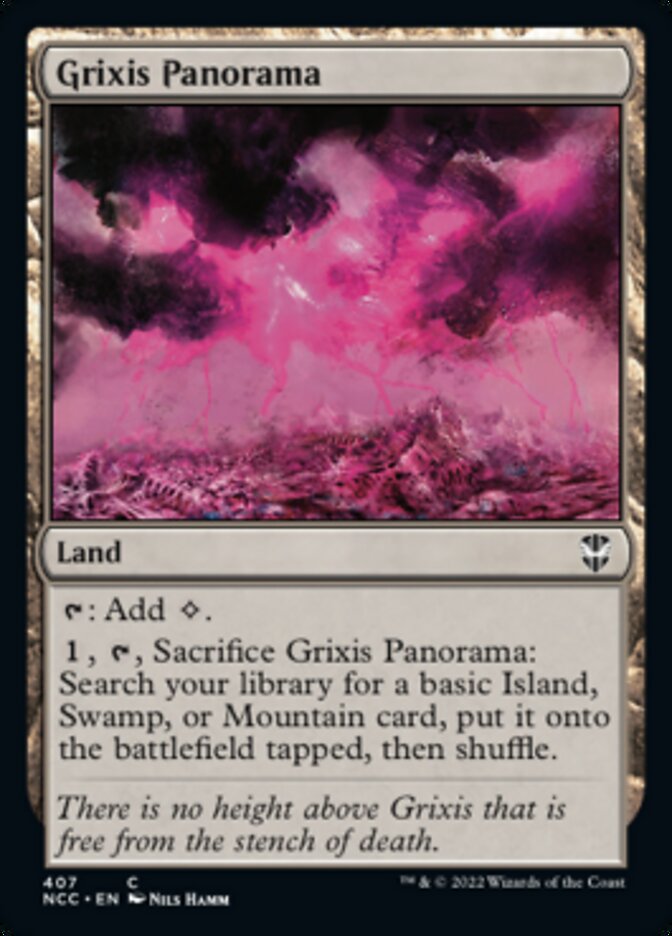 Grixis Panorama (407) [Commander: Streets of New Capenna]