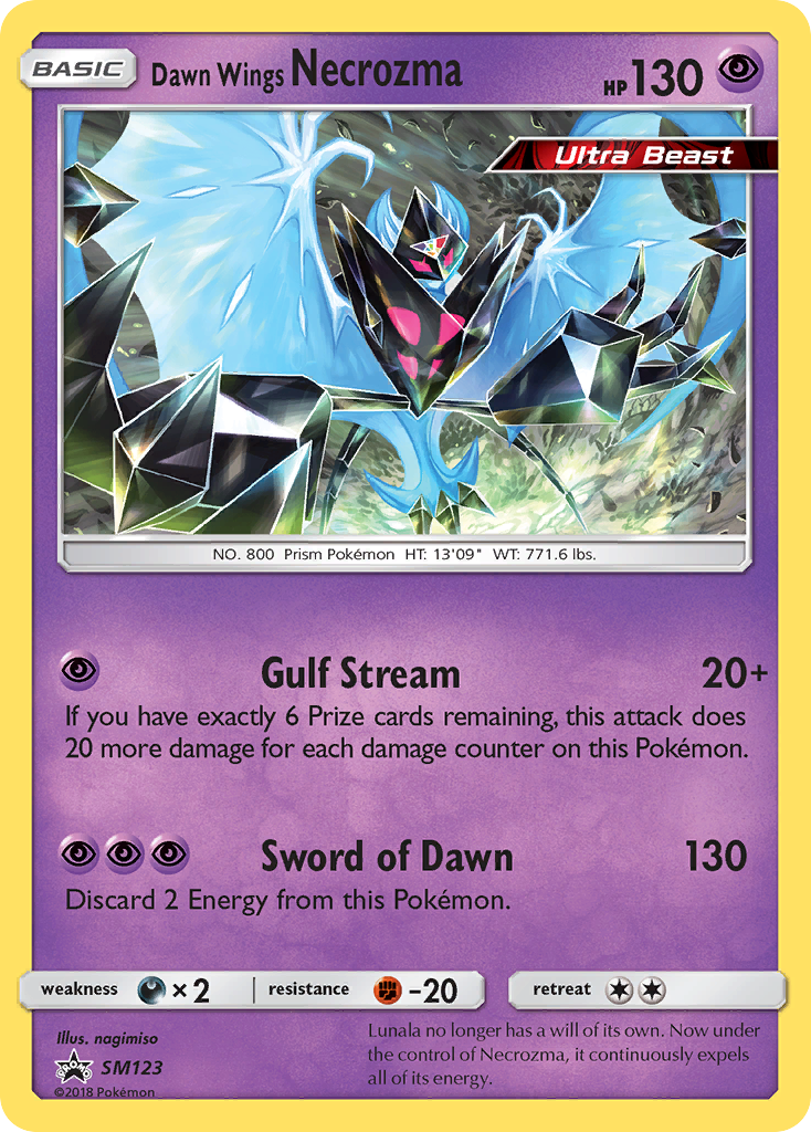 Dawn Wings Necrozma - SM123 (SM123) [SM Promos]