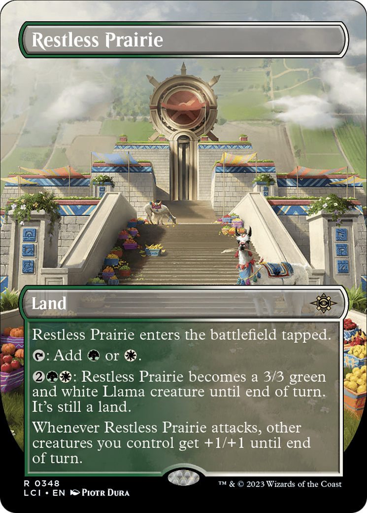 Restless Prairie (Borderless) (348) [The Lost Caverns of Ixalan]