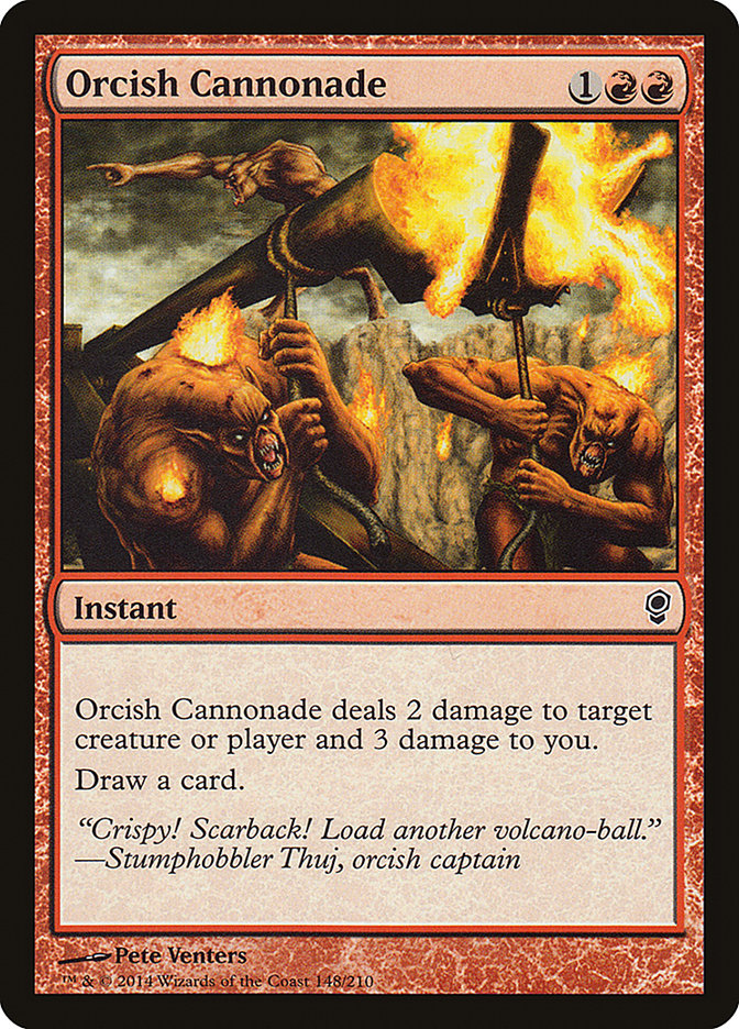 Orcish Cannonade (148) [Conspiracy]