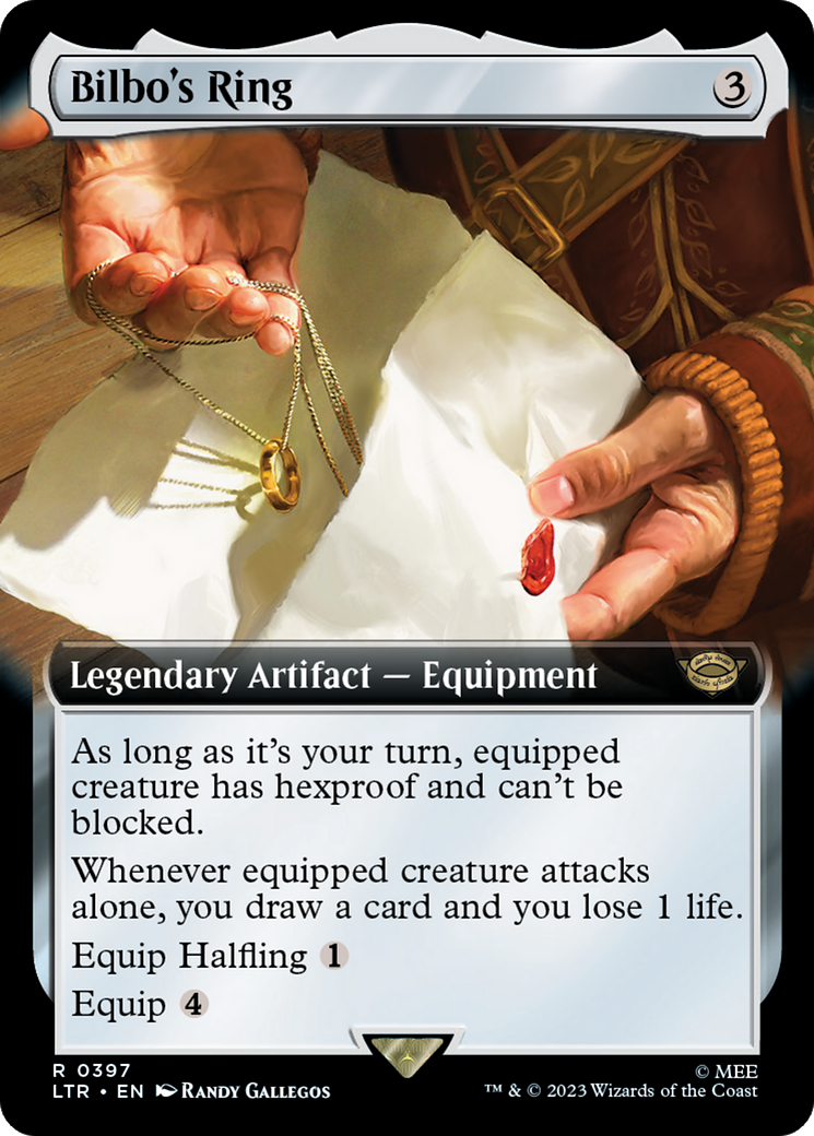 Bilbo's Ring (Extended Art) (397) [Universes Beyond: The Lord of the Rings: Tales of Middle-earth]