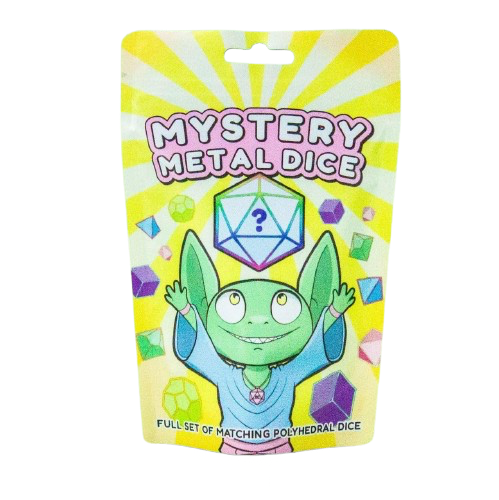 Metal Mystery Dice Set