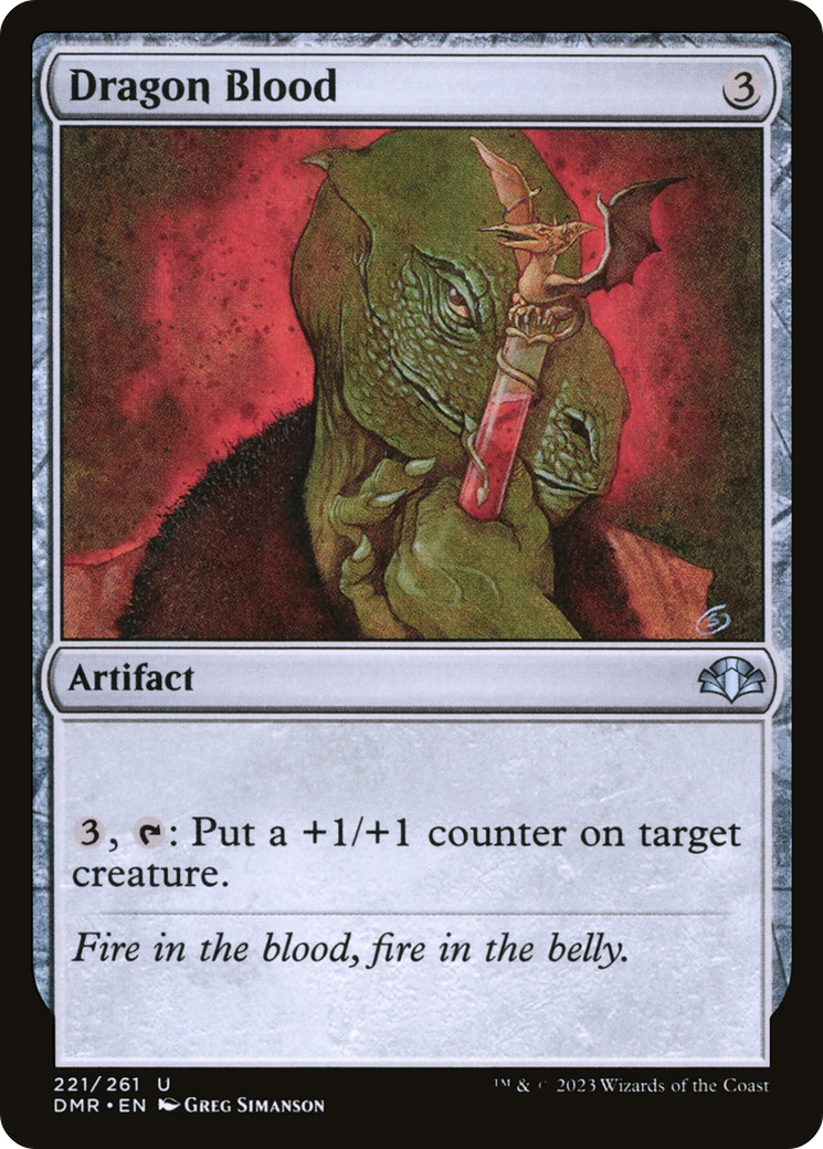 Dragon Blood (221) [Dominaria Remastered]