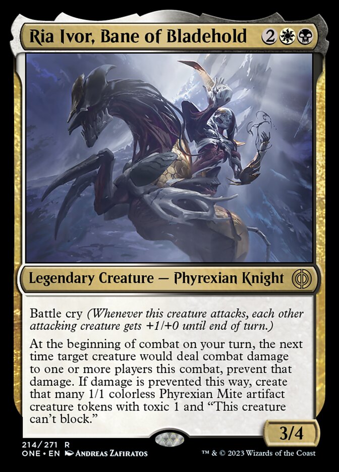 Ria Ivor, Bane of Bladehold (214) [Phyrexia: All Will Be One]