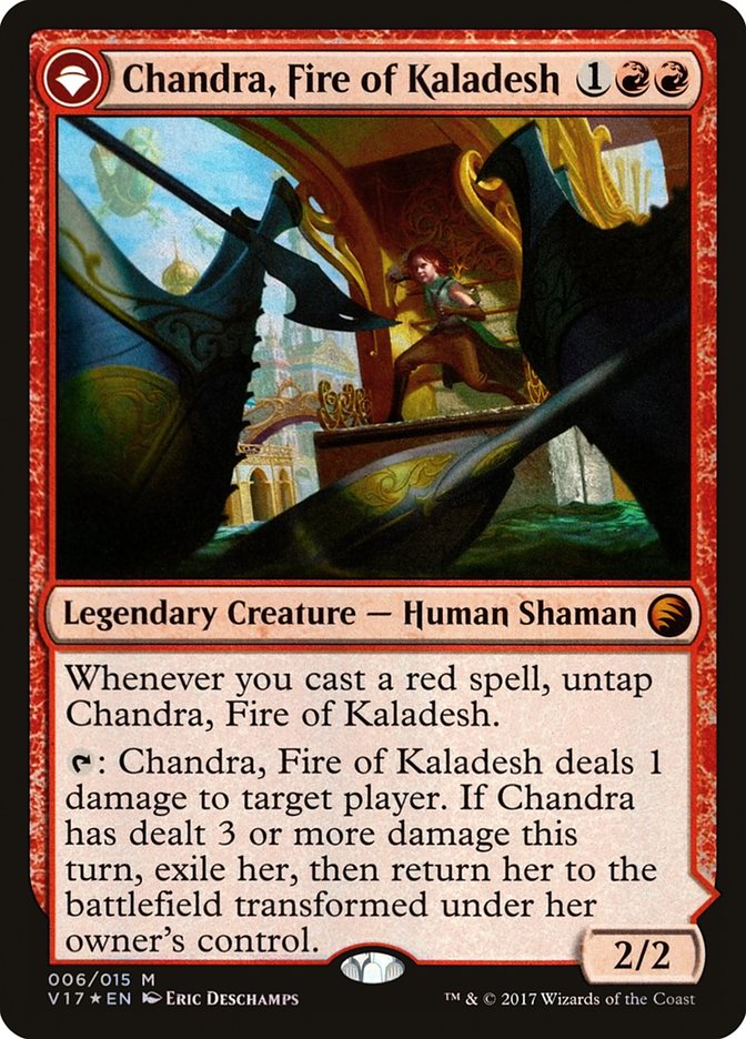 Chandra, Fire of Kaladesh (6) [From the Vault: Transform]