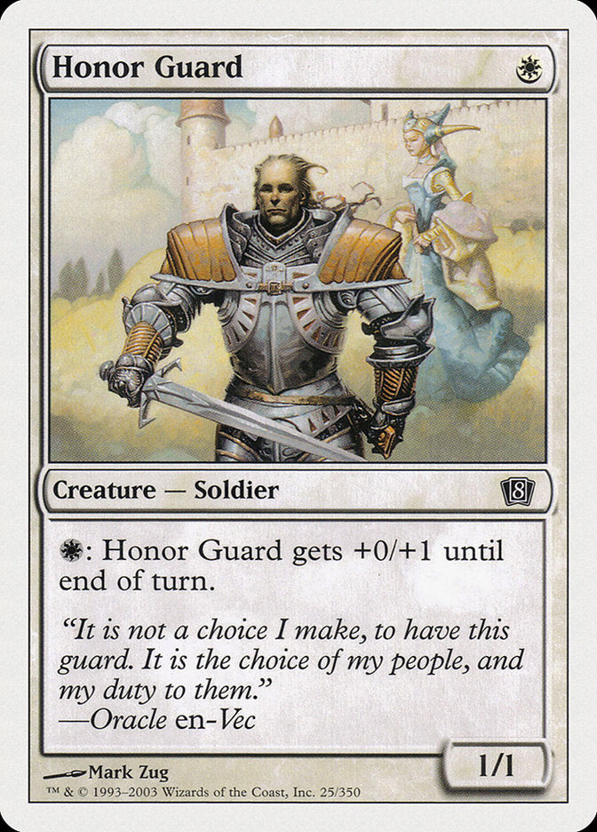 Honor Guard (25) [8th Edition]
