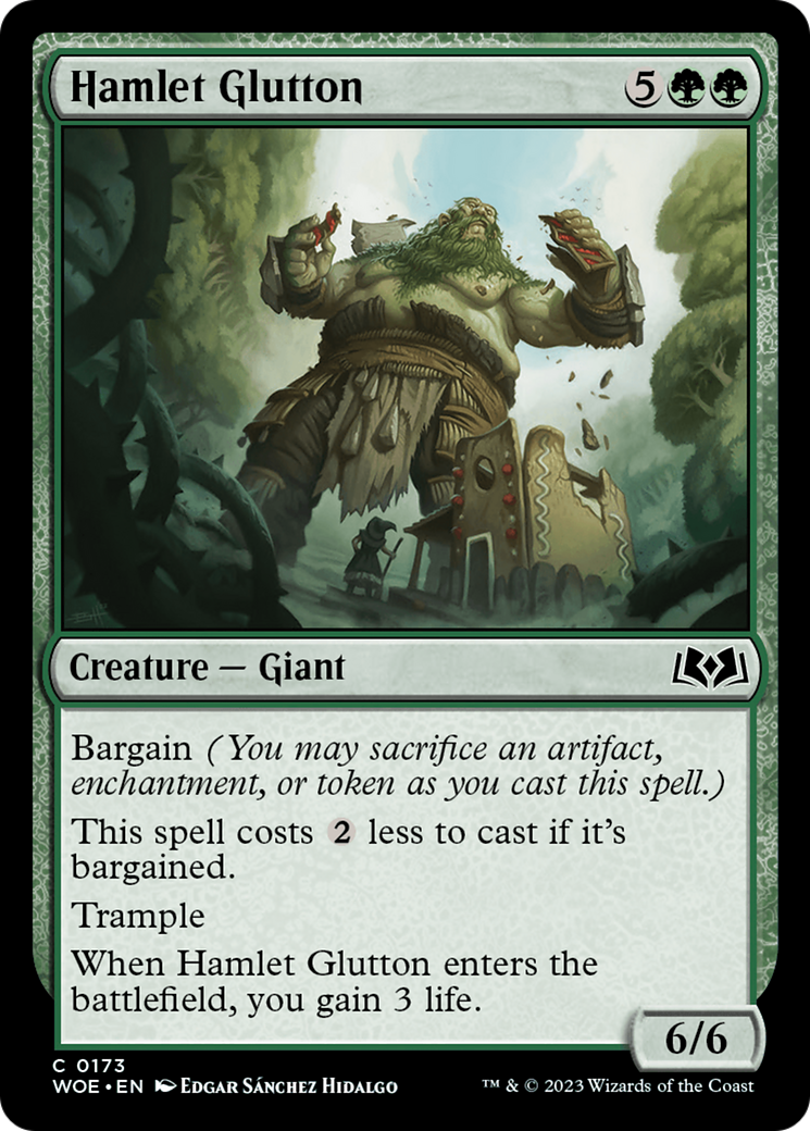 Hamlet Glutton (173) [Wilds of Eldraine]