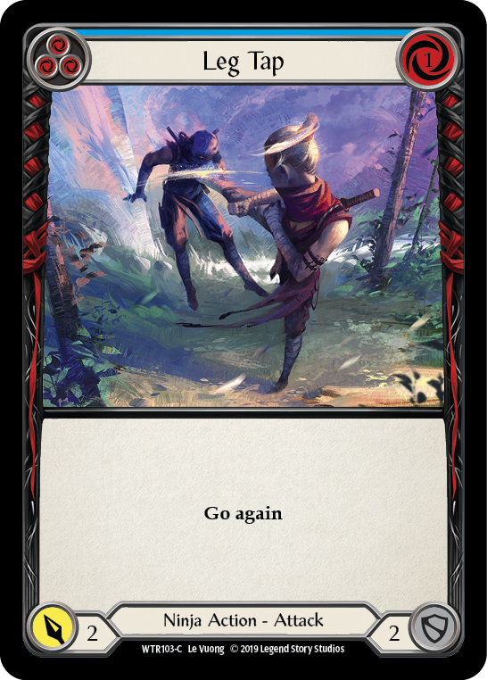 Leg Tap (Blue) (WTR103) [Welcome to Rathe]