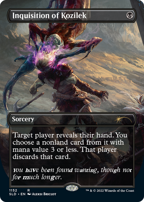 Inquisition of Kozilek (Borderless) [Secret Lair Drop Series]