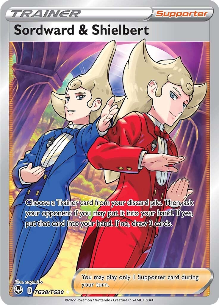Sordward & Shielbert (TG28/TG30) [SWSH12: Silver Tempest Trainer Gallery]