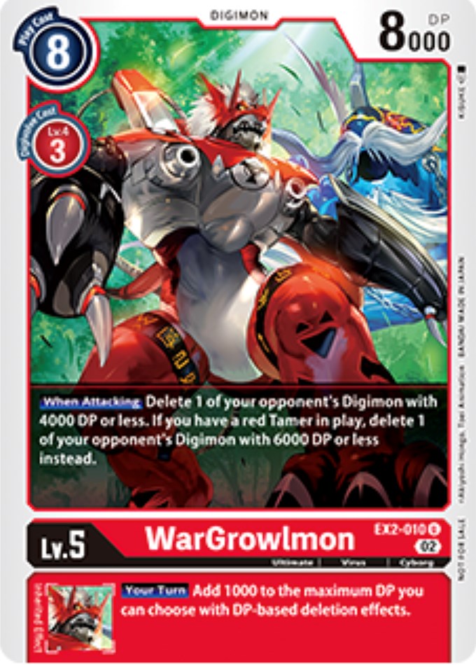 WarGrowlmon - EX2-010 (Tamer Party Vol. 6 Promo) (EX2-010 U) [Digital Hazard]