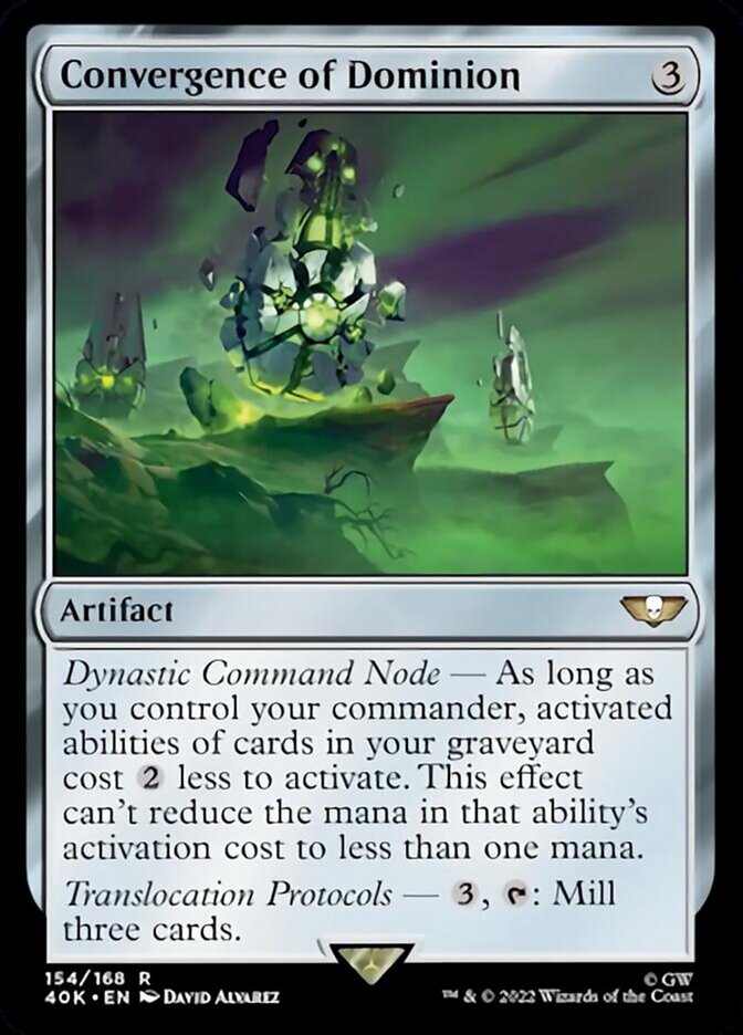 Convergence of Dominion (Surge Foil) (154) [Universes Beyond: Warhammer 40,000]