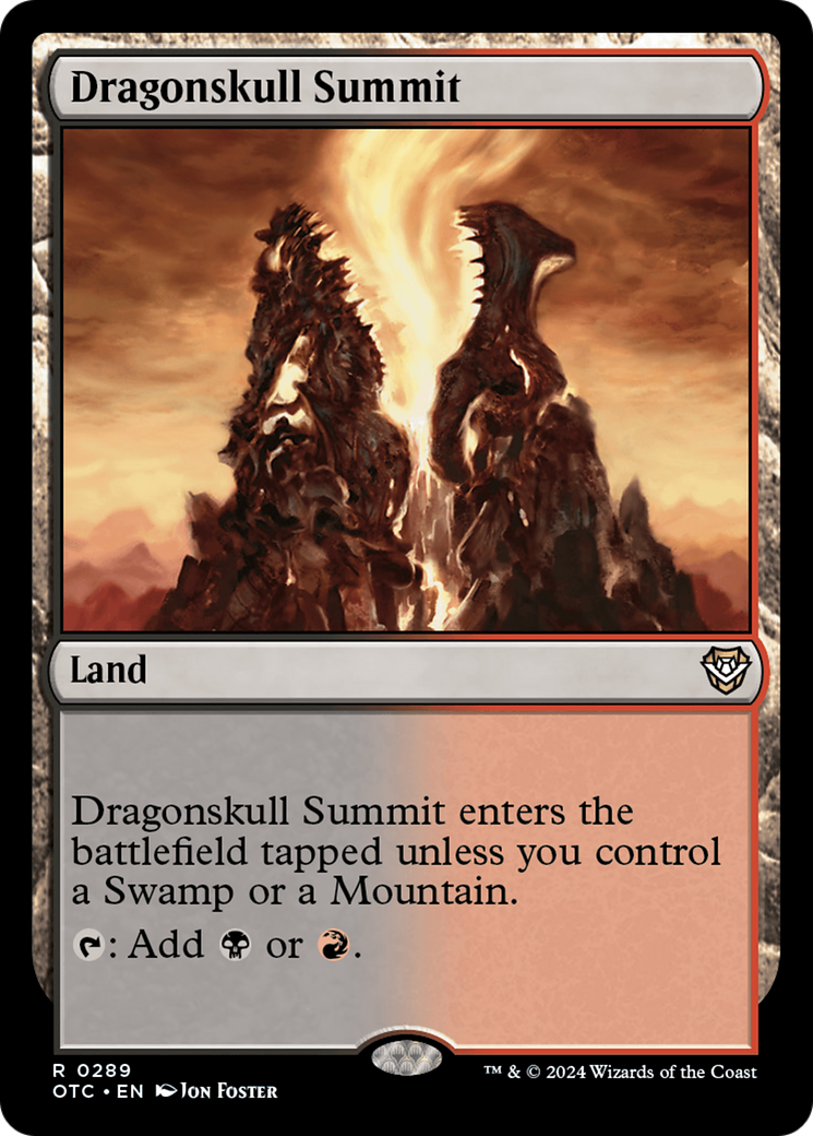 Dragonskull Summit (289) [Commander: Outlaws of Thunder Junction]