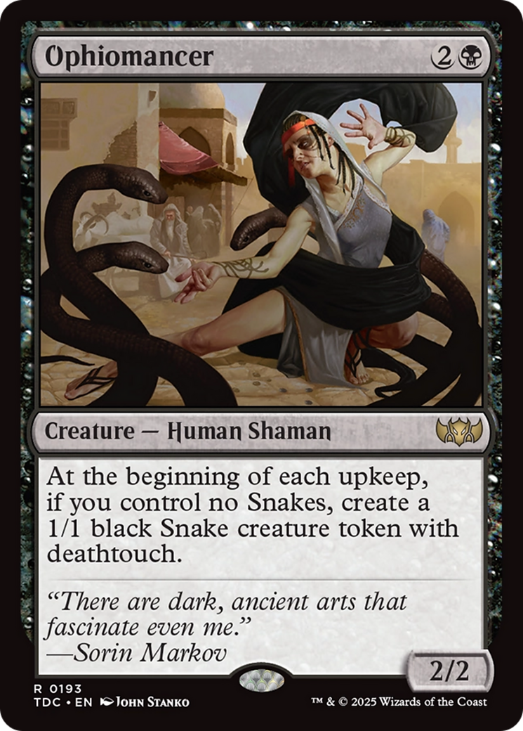 Ophiomancer (193) [Commander: Tarkir: Dragonstorm]