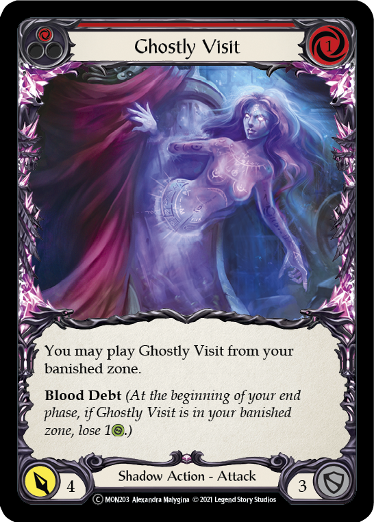 Ghostly Visit (Red) (MON203) [Monarch]
